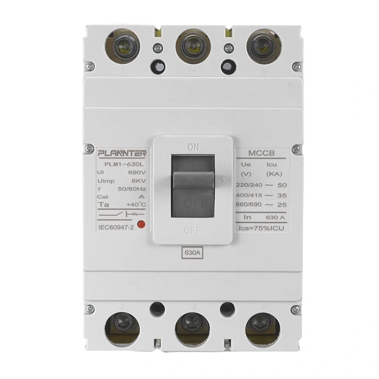 Disjoncteur de boîtier moulé industriel AC